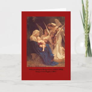Cartes Pour Fêtes Annuelles Chant des Anges