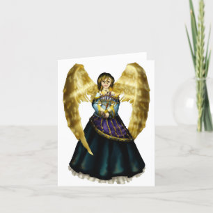 Cartes Pour Fêtes Annuelles Chanukah Angel