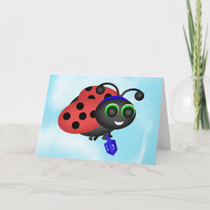 Cartes Pour Fêtes Annuelles Chanukah Ladybug