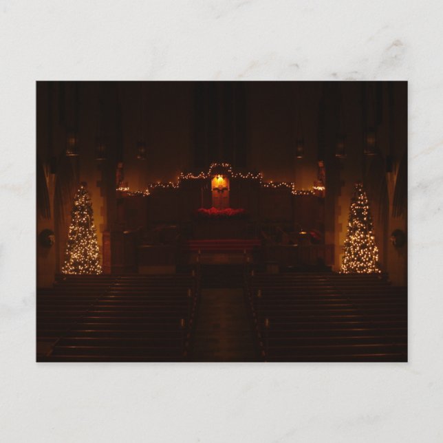 Cartes Pour Fêtes Annuelles Chapelle Harbison à Christmas Grove City College (Devant)