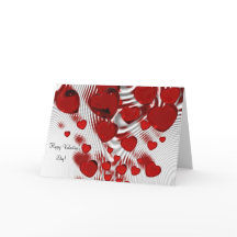 Chaque jour est Valentine Romantic Grey Card