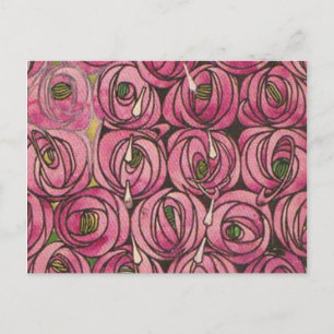 Cartes Pour Fêtes Annuelles Charles Rennie Mackintosh - Roses