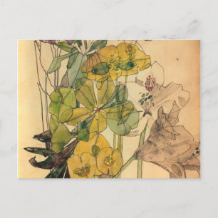 Cartes Pour Fêtes Annuelles Charles Rennie Mackintosh - Spurge With Yham 1909