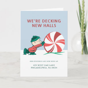 Cartes Pour Fêtes Annuelles Charlie Brown Entrez dans la saison des fêtes