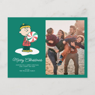 Cartes Pour Fêtes Annuelles Charlie Brown Pepperment