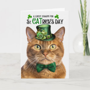 Cartes Pour Fêtes Annuelles Charme Porte-Bonheur de la Fête de Saint-Patrick p
