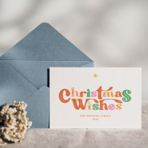 Charme vintage Joyeux Noël coloré