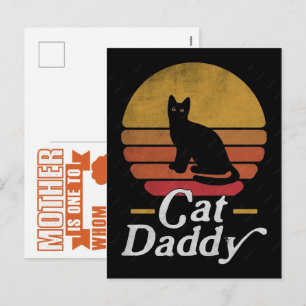 Cartes Pour Fêtes Annuelles Chat drôle, maman de chat, cadeau de chat pour fem