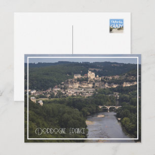 Cartes Pour Fêtes Annuelles Château de Beynac, Dordogne, France