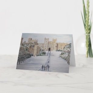 Cartes Pour Fêtes Annuelles Château de Bonnes Fêtes-Windsor