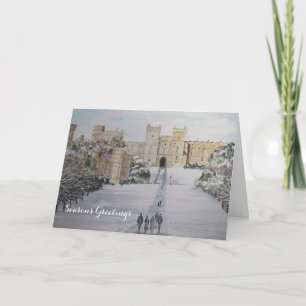 Cartes Pour Fêtes Annuelles Château de Bonnes Fêtes-Windsor
