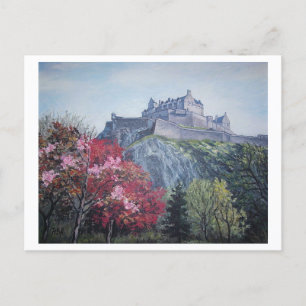 Cartes Pour Fêtes Annuelles Château d'Édimbourg. Edimbourg, belle Écosse
