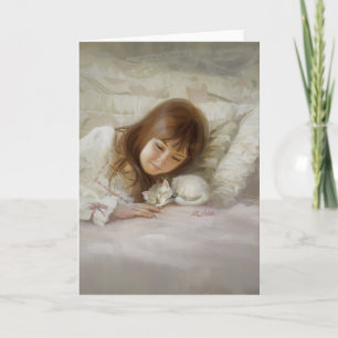 Cartes Pour Fêtes Annuelles Chaton de Noël