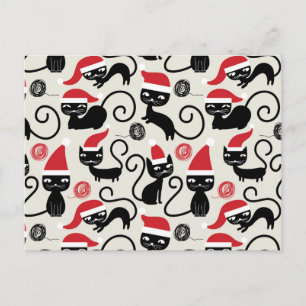 Cartes Pour Fêtes Annuelles Chats cadeaux de Noël personnalisés