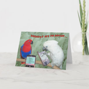 Cartes Pour Fêtes Annuelles Chatting