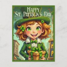 Cheerful Leprechaun - Saint Patrick's Day Lucky Ch