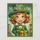 Cheerful Leprechaun - Saint Patrick's Day Lucky Ch