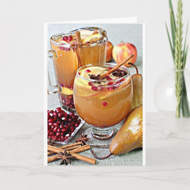 CARTES POUR FÊTES ANNUELLES CHEERS JOYEZ NOËL / HEUREUX NOUVEL AN (Devant)