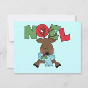 Cartes Pour Fêtes Annuelles Chemises et cadeaux Reindeer Noel