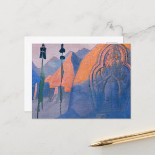 Cartes Pour Fêtes Annuelles Chenrezi par Nicholas Roerich