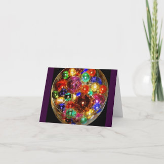 CARTES POUR FÊTES ANNUELLES CHÈQUE-CADEAU DE BOULES DE NOËL