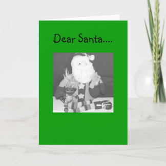 Cartes Pour Fêtes Annuelles Cher Père Noël….