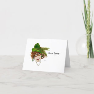Cartes Pour Fêtes Annuelles Cher Père Noël, je l'achèterai moi-même pour Noël