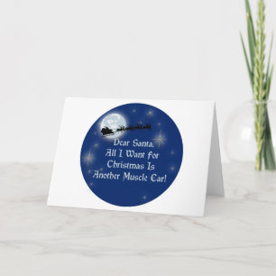 Cartes Pour Fêtes Annuelles Cher Père Noël, Tout Ce Que Je Veux Pour Noël Est 