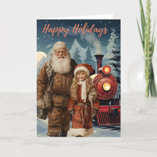 Cartes Pour Fêtes Annuelles "Chercher les moments : Profitez de la famille"