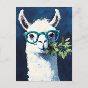 Cartes Pour Fêtes Annuelles Chic Llama Smarty
