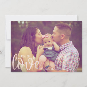 Cartes Pour Fêtes Annuelles Chic Rose Gold Love Hearts Famille Saint Valentin