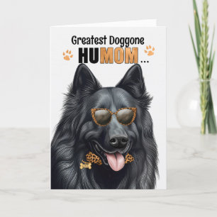 Cartes Pour Fêtes Annuelles Chien à cheval belge Best HuMOM Jour des Mères