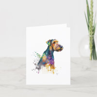 Chien Airedale Terrier