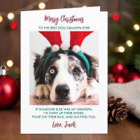 Chien amusant Noël Grand-chien Personnalisé Animau