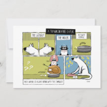 Chien Chat Thanksgiving Caper