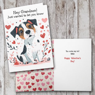 Cartes Pour Fêtes Annuelles Chien Chien Grosse-Fils Tu Fais Mon Baguette De Qu