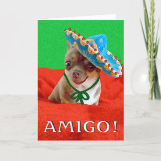 Cartes Pour Fêtes Annuelles chien de noël