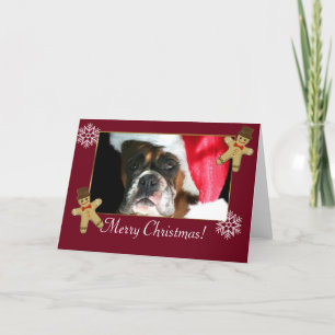Cartes Pour Fêtes Annuelles Chien de Noël