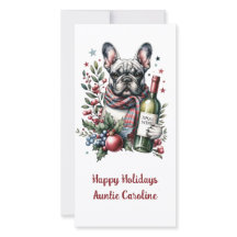 Chien d'eau de vacances de Noël