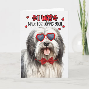 Cartes Pour Fêtes Annuelles Chien Lowchen fait pour vous aimer Valentine