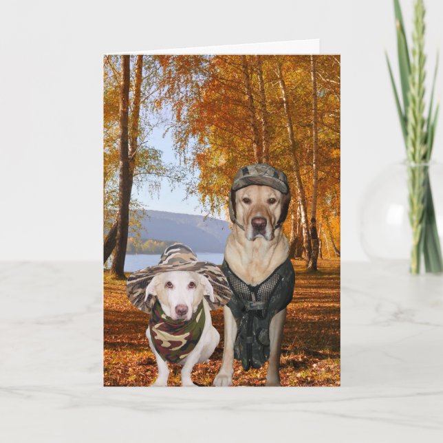 Cartes Pour Fêtes Annuelles Chiens drôles/laboratoire Valentine ou (Devant)