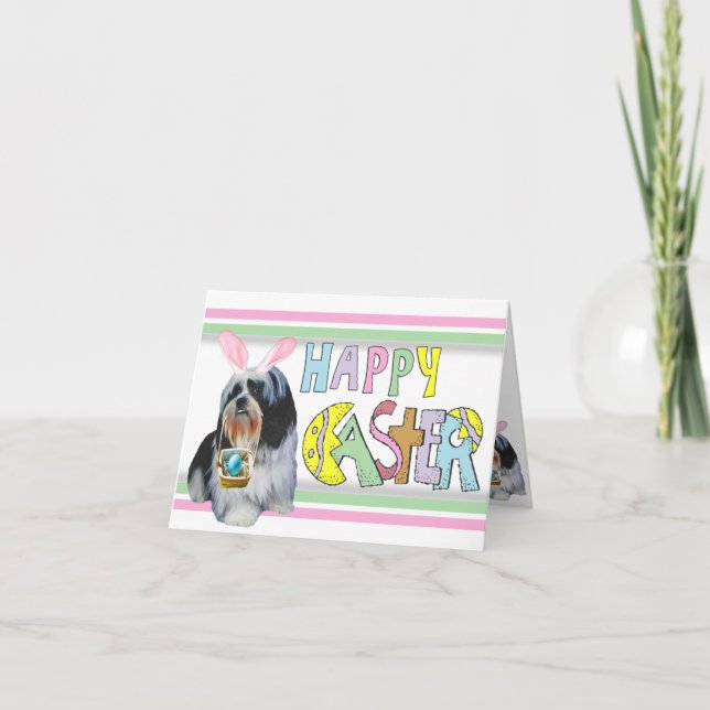 Cartes Pour Fêtes Annuelles Chih de Pâques Tzu (Devant)