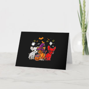 Cartes Pour Fêtes Annuelles chihuahua joyeux halloween, mignonne sorcière mama