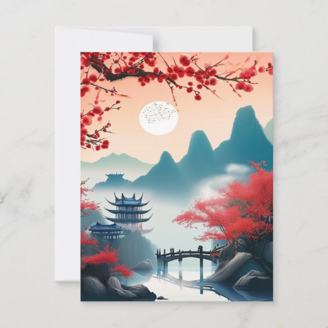 Cartes Pour Fêtes Annuelles Chine (Devant)