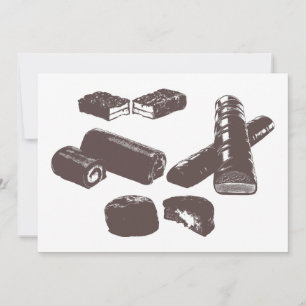 Cartes Pour Fêtes Annuelles Chocolat Bonbons sucreries Pâtisserie Traitements