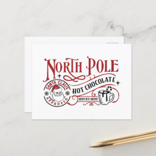 Cartes Pour Fêtes Annuelles chocolat chaud du Pôle Nord