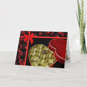 Cartes Pour Fêtes Annuelles Chocolat Valentine