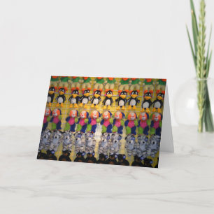 Cartes Pour Fêtes Annuelles Choisis-Moi ! Jouet farci Amour Saint Valentin Pho
