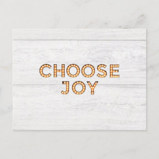 Cartes Pour Fêtes Annuelles Choisissez Joy Light Up Style Lettres Message posi