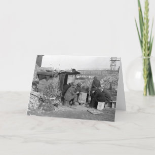 Cartes Pour Fêtes Annuelles Chômeurs et sans-abri 1938